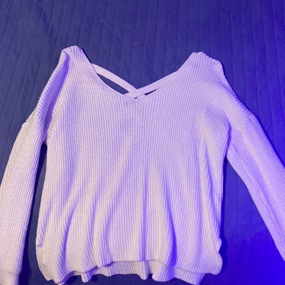 hem & threads, color white, size medium